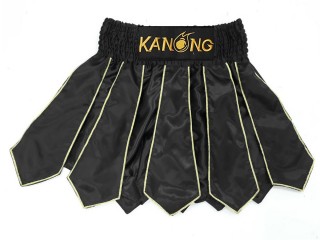 Kanong Muay Thai shorts - Thaiboxhosen : KNS-142-Schwarz